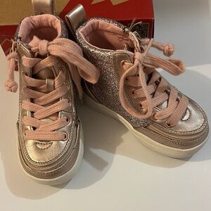 Billy Classic Lace High Toddler Shoes Zipper SMO AFO Orthotic